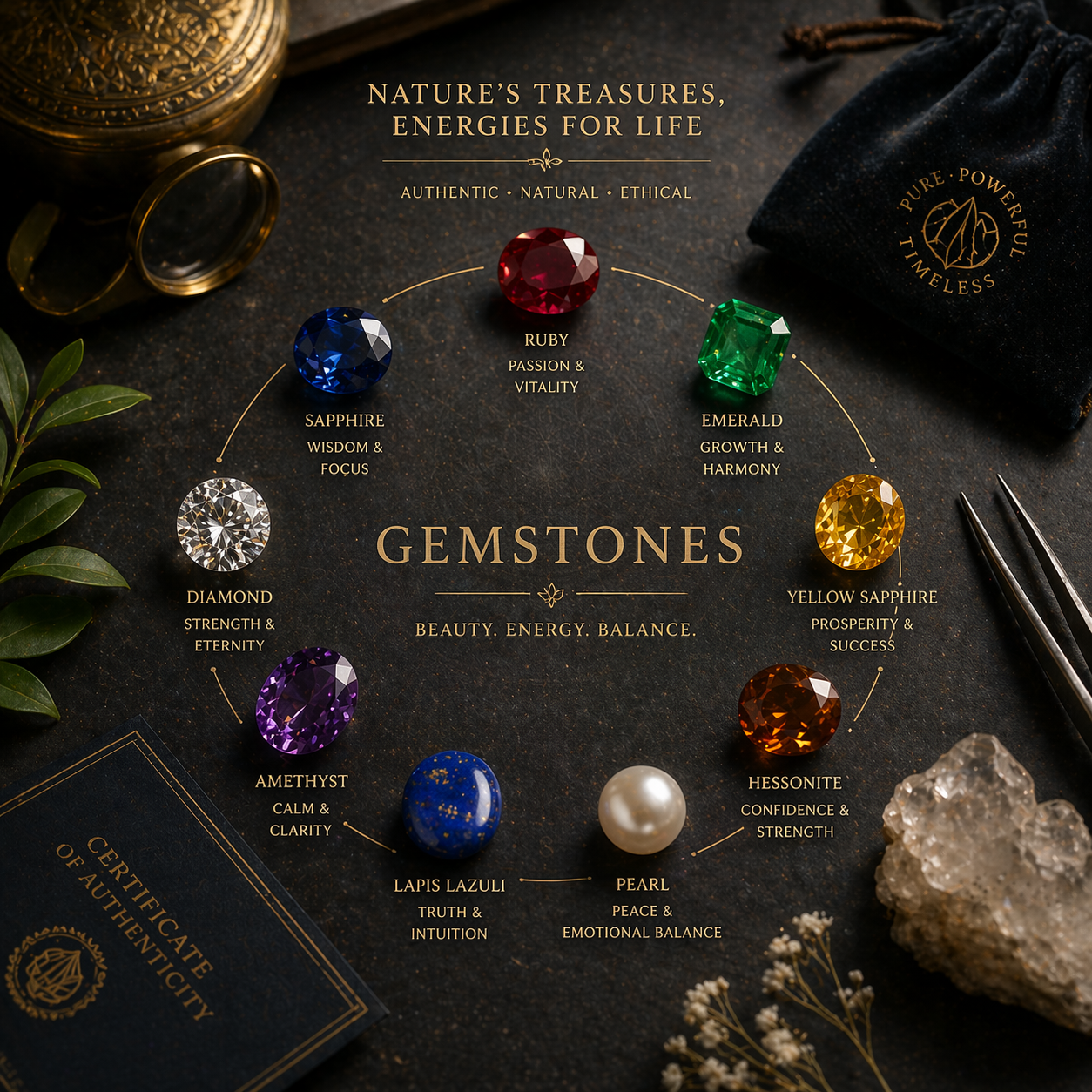 Gemstones & Your Zodiac: Finding Your Power Stone
